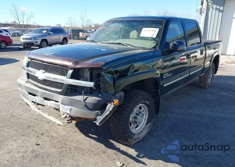 2003 Chevrolet Silverado 2500Hd Ls из США, поврежденный, VIN 1GCHK23193F166158
